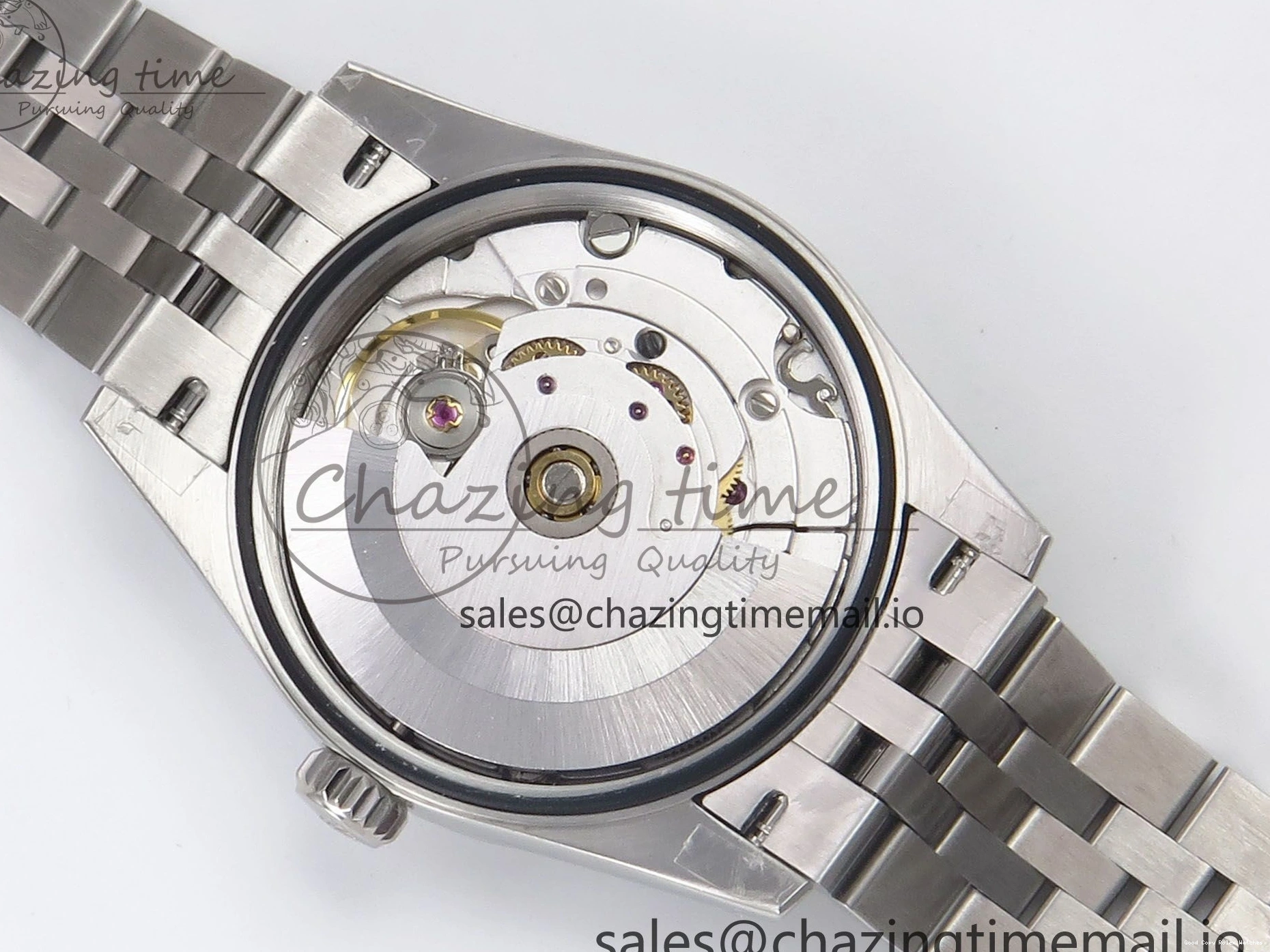 Best AAA Replica Sites StreetReady 1161 GMF Dial Jubilee DateJust Roman Edition 904L on 1:1 31 SS Pink Steel 278274 Bracelet Best A Diamonds 0107